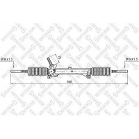 00-35005-SX STELLOX Кермовий механізм