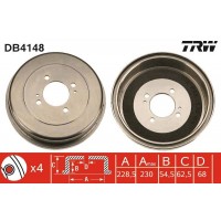 DB4148 TRW Гальмівний барабан