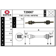 T29067 EAI Привідний вал