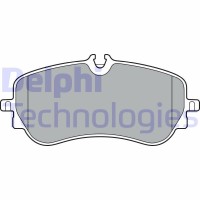 LP3367 DELPHI Комплект гальмівних колодок дисковий гальм