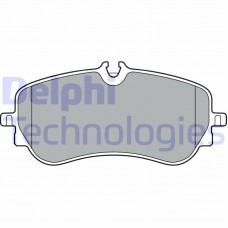 LP3367 DELPHI Комплект гальмівних колодок дисковий гальм