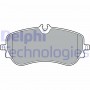 LP3367 DELPHI Комплект гальмівних колодок дисковий гальм