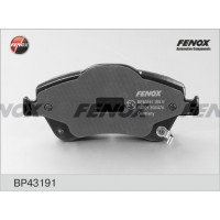 BP43191 FENOX КомплеК т гальмівних колодок, дискове гальмо