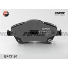 BP43191 FENOX КомплеК т гальмівних колодок, дискове гальмо
