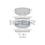 182416 ICER Комплект гальмівних колодок дисковий гальм