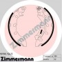 10990.156.9 ZIMMERMANN Комплект гальмівних колодок
