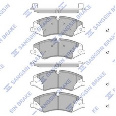 SP2238 Hi-Q КомплеК т гальмівних колодок, дискове гальмо