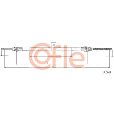 92.17.0008 COFLE Тросик, cтояночный тормоз