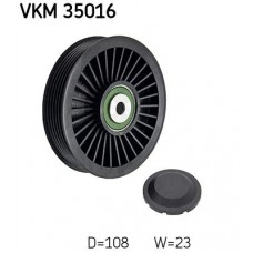 VKM 35016 SKF Паразитный / ведущий ролик, Поліклиновий ремінь