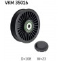VKM 35016 SKF Паразитный / ведущий ролик, Поліклиновий ремінь