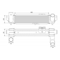 818382 VALEO Интеркулер