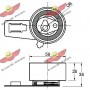 03.81536 AUTOKIT Натяжний ролик ремінь ГРМ