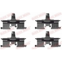 109-1692 QUICK BRAKE Комплектуючі колодки дискового гальма