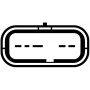 8ET 009 142-391 HELLA Розхідомір повітря