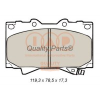 704-17052P IAP QUALITY PARTS Комплект гальмівних колодок дисковий гальм