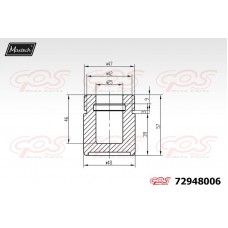 72948006 MAXTECH Поршень корпус скоби гальма