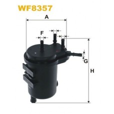 WF8357 WIX FILTERS Паливний фільтр