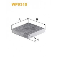 WP9315 WIX FILTERS Фільтр повітря у внутрішньому просторі
