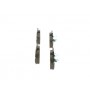 0 986 424 758 BOSCH Комплект гальмівних колодок дисковий гальм