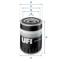 23.417.00 UFI Масляний фільтр