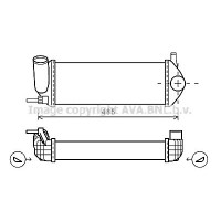 RTA4484 AVA QUALITY COOLING Интеркулер