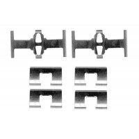 1 987 474 332 BOSCH Комплектуючі колодки дискового гальма