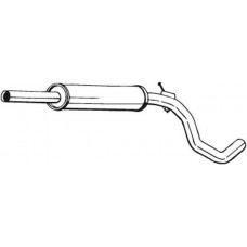233-603 BOSAL Середній глушник вихлопних газів