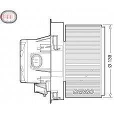 WG2170073 WILMINK GROUP Вентилятор салону