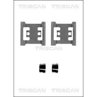 8105 161611 TRISCAN Комплектуючі колодки дискового гальма