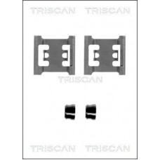 8105 161611 TRISCAN Комплектуючі колодки дискового гальма