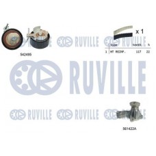 5503741 RUVILLE Водяний насос комплект зубчастого ременя