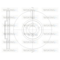 D61789.10 WOKING Гальмівний диск