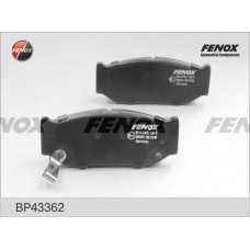BP43362 FENOX Комплект гальмівних колодок дисковий гальм