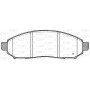 BPA1162.12 OPEN PARTS Комплект гальмівних колодок дисковий гальм