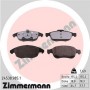 24538.985.1 ZIMMERMANN Комплект гальмівних колодок дисковий гальм
