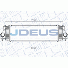 842M18A JDEUS Интеркулер