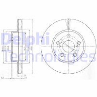 BG4269 DELPHI Гальмівний диск