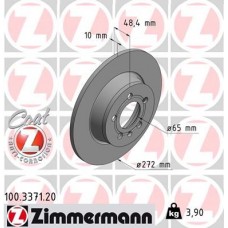 100.3371.20 ZIMMERMANN Гальмівний диск