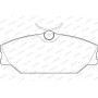 WBP23172A WAGNER Комплект гальмівних колодок дисковий гальм