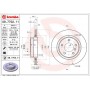 09.7702.11 BREMBO Гальмівний диск