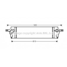 DNA4350 AVA QUALITY COOLING Интеркулер