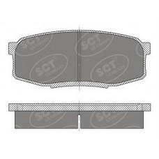 SP 480 PR SCT - MANNOL Комплект гальмівних колодок дисковий гальм