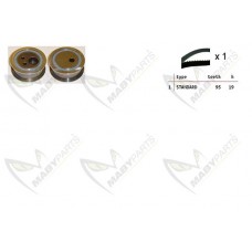 OBK010413 MABYPARTS Комплект ременя ГРМ