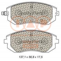 704-15032P IAP QUALITY PARTS Комплект гальмівних колодок дисковий гальм