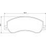 363710201640 MAGNETI MARELLI Комплект гальмівних колодок дисковий гальм