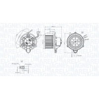 069412752010 MAGNETI MARELLI Вентилятор салону
