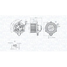 069412752010 MAGNETI MARELLI Вентилятор салону