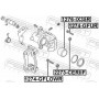 1276-IX35R FEBEST Поршень корпус скоби гальма