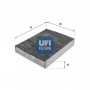 54.234.00 UFI Фільтр повітря у внутрішньому просторі