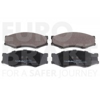 5502222212 EUROBRAKE Комплект гальмівних колодок дисковий гальм